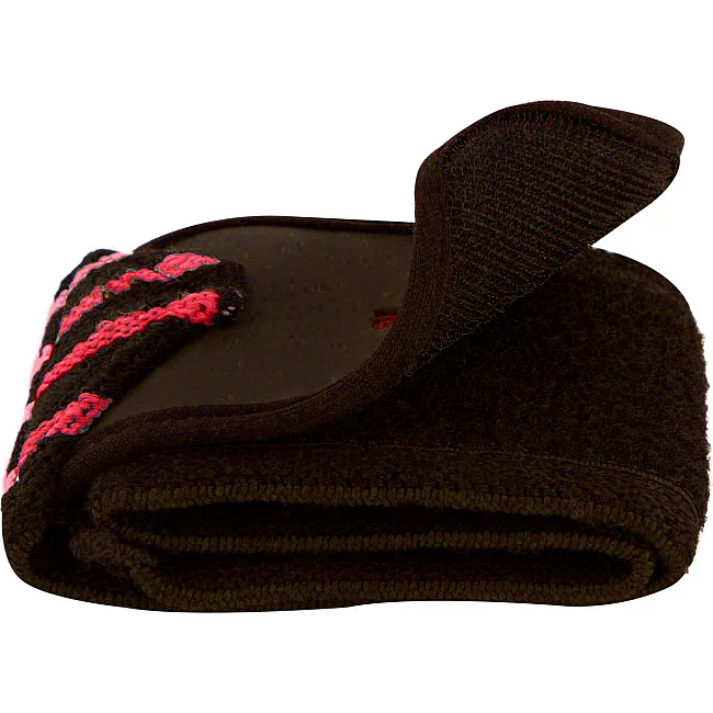 Кистовые бинты PowerPlay 3081 Gym WristT Wraps Черно-Красные