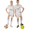Футбольна форма дитяча із символікою клубу
 REAL MADRID BELLINGHAM 5 домашня 2025 SP-SPORT

 CO-4636 20-30 (Білий)