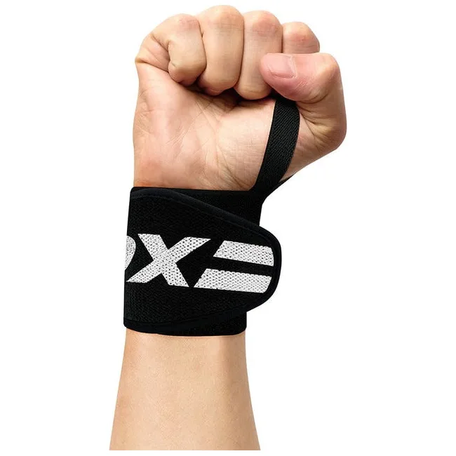Бинты для запястий (кистовые бинты) RDX W2 Gym Wrist Wraps Black Pro