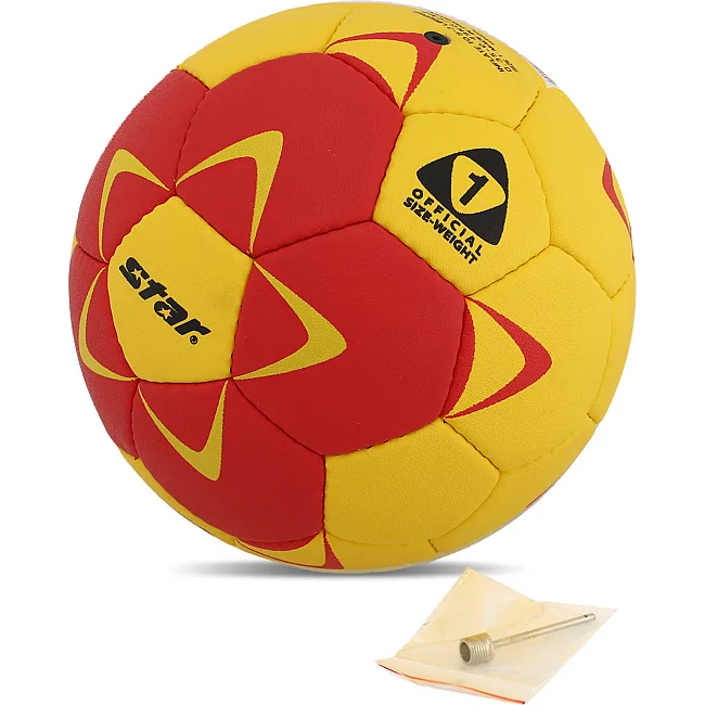 Мяч гандбольный STAR NEW PROFESSIONAL GOLD HB421
 1 (Желтый-красный)