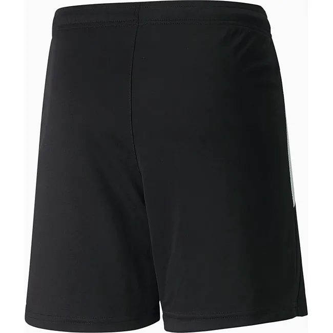 Шорты детские Puma teamLIGA Shorts Jr черный, белый