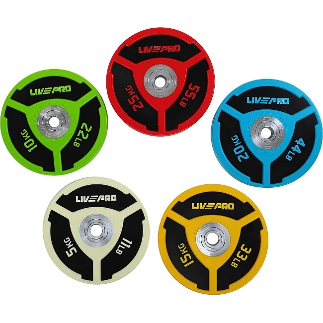 Бамперный диск полиуретановый

 LiveUp LP8027-15 ø50.5мм 15кг