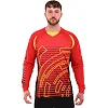 Детские вратарские перчатки с защитой пальцев FDSPORT 917 (Салатовый-серебряный)