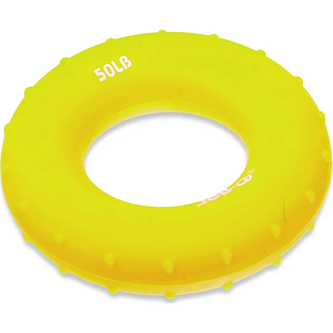 Кистевой эспандер
 кольцо JELLO

 FI-1787 1шт нагрузка 4,5-27кг (Желтый)