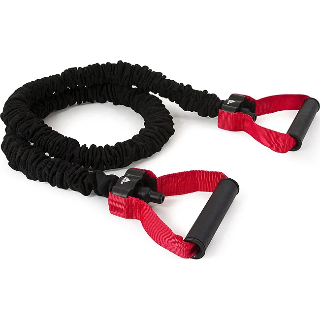 Еспандер трубчастий Adidas Power Tube чорний, червоний 122 см