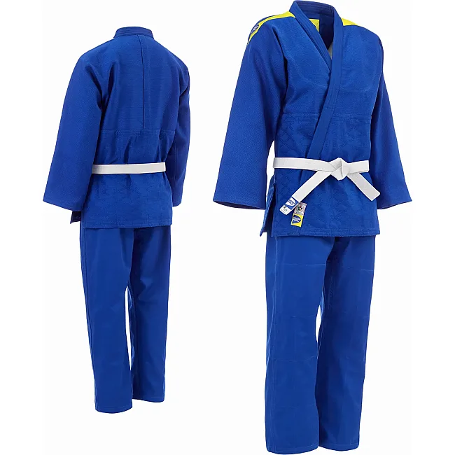 Кимоно для дзюдо Green Hill Professional IJF (синее)