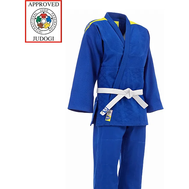Кимоно для дзюдо Green Hill Professional IJF (синее)