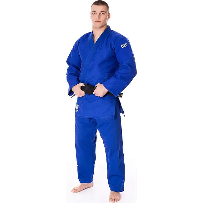 Кимоно для дзюдо Green Hill Professional IJF (синее)