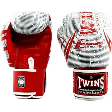 Перчатки для бокса Twins Fancy FBGVL3-TW5 Red White