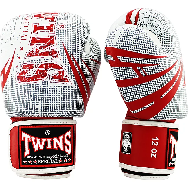 Перчатки для бокса Twins Fancy FBGVL3-TW5 Red White