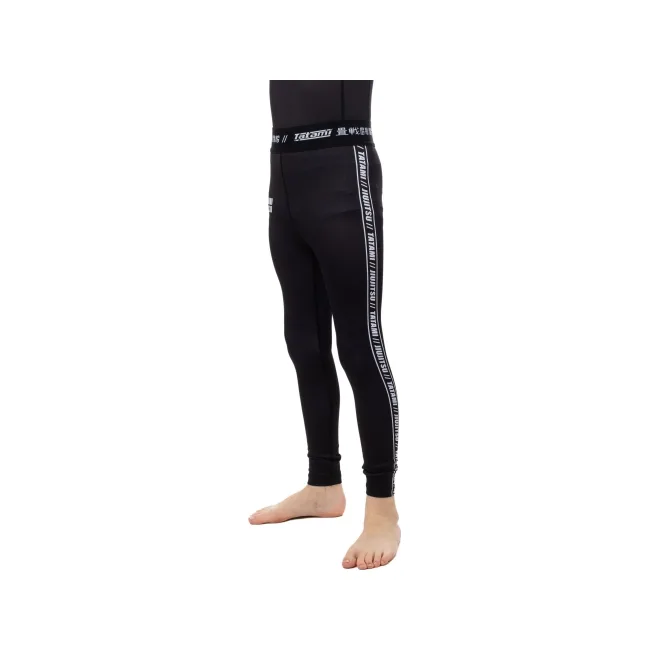 Детские компрессионные штаны Tatami Kids Vengeance Grappling Spats Black