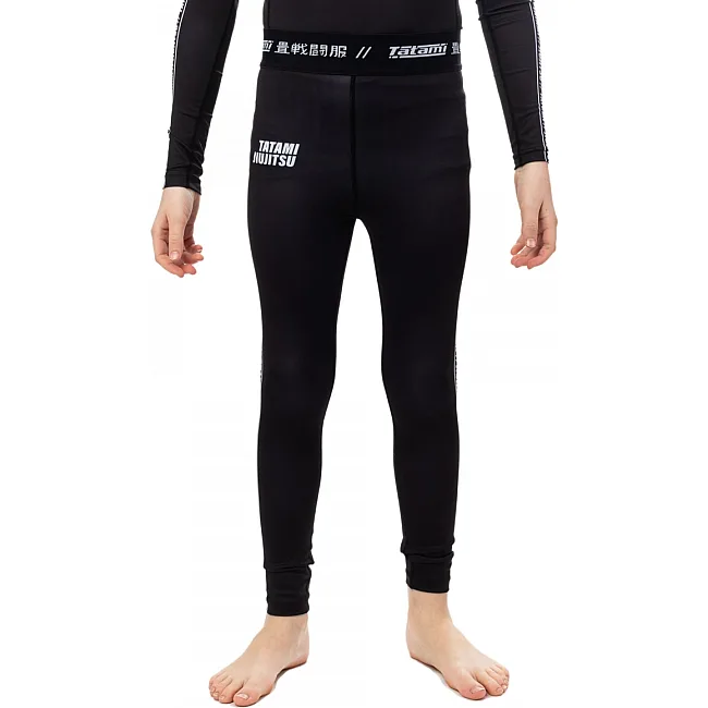 Детские компрессионные штаны Tatami Kids Vengeance Grappling Spats Black