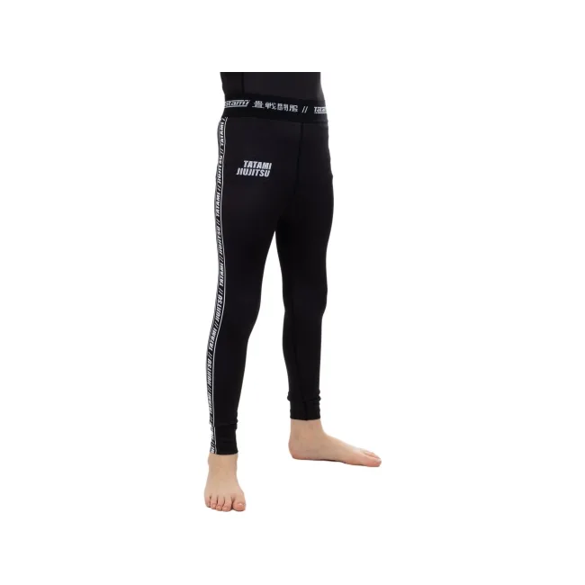 Детские компрессионные штаны Tatami Kids Vengeance Grappling Spats Black
