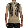 Футболка мужская AFFLICTION Harbinger Crew Tee Dusty Olive Lava Wash