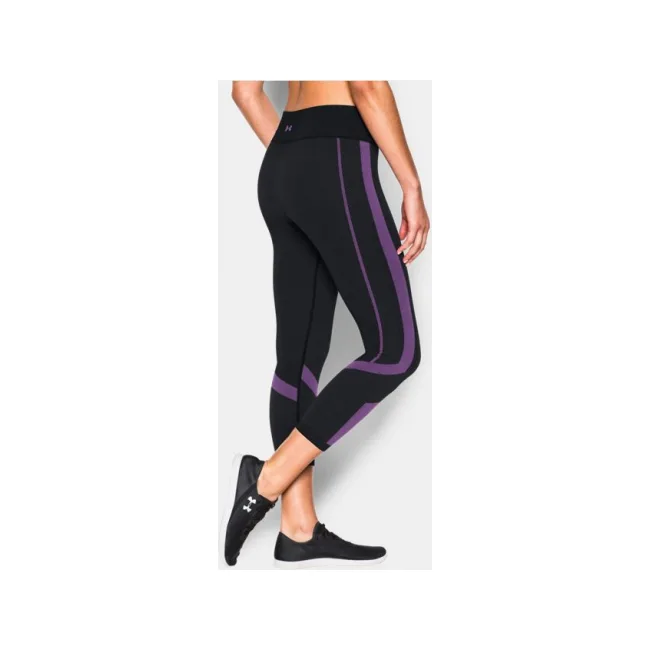 Женские спортивные капри Under Armour Seamless Crop Black