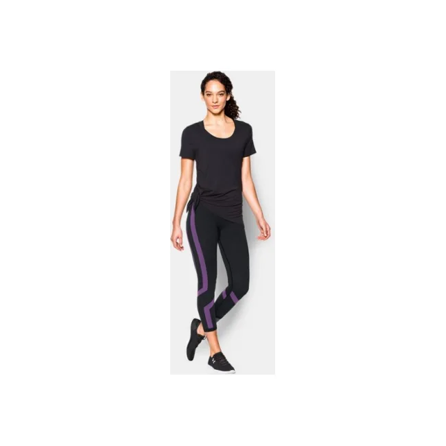 Женские спортивные капри Under Armour Seamless Crop Black