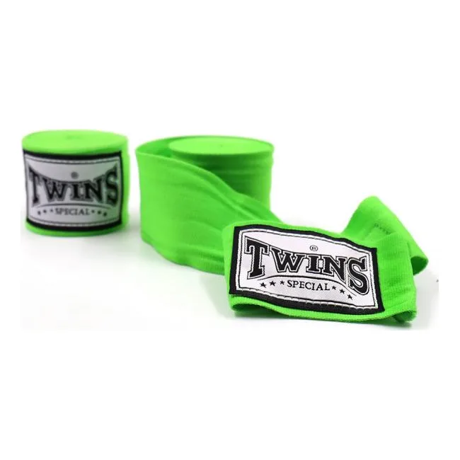Бинты боксерские TWINS Cotton CH5 Green