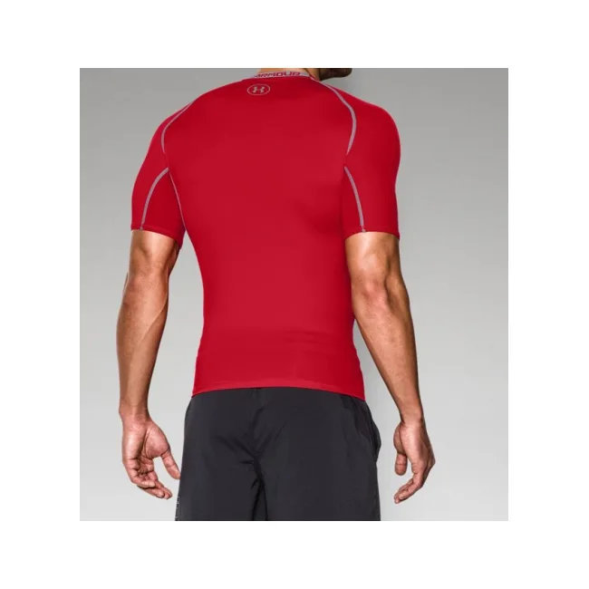 Компресійна футболка Under Armour HeatGear® Armour Short Sleeve Compression Shirt Red