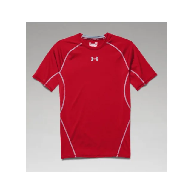 Компресійна футболка Under Armour HeatGear® Armour Short Sleeve Compression Shirt Red