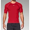 Компресійна футболка Under Armour HeatGear® Armour Short Sleeve Compression Shirt Red