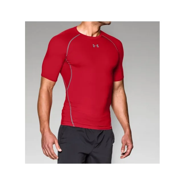 Компресійна футболка Under Armour HeatGear® Armour Short Sleeve Compression Shirt Red