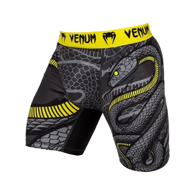 Компресійні шорти VENUM Snaker Black Yellow