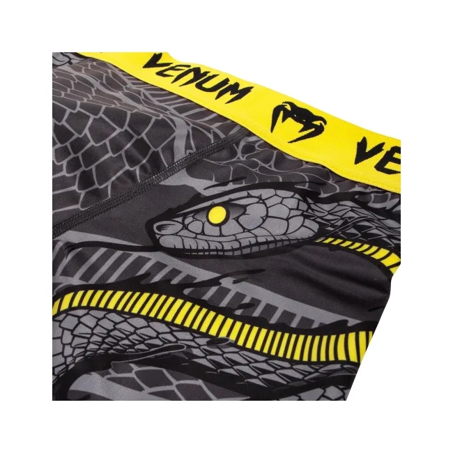 Компресійні шорти VENUM Snaker Black Yellow