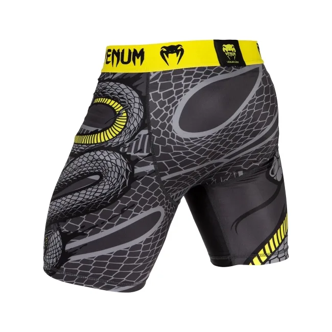 Компресійні шорти VENUM Snaker Black Yellow
