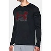 Чоловічий лонгслів Under Armour Tech Rise Up Black