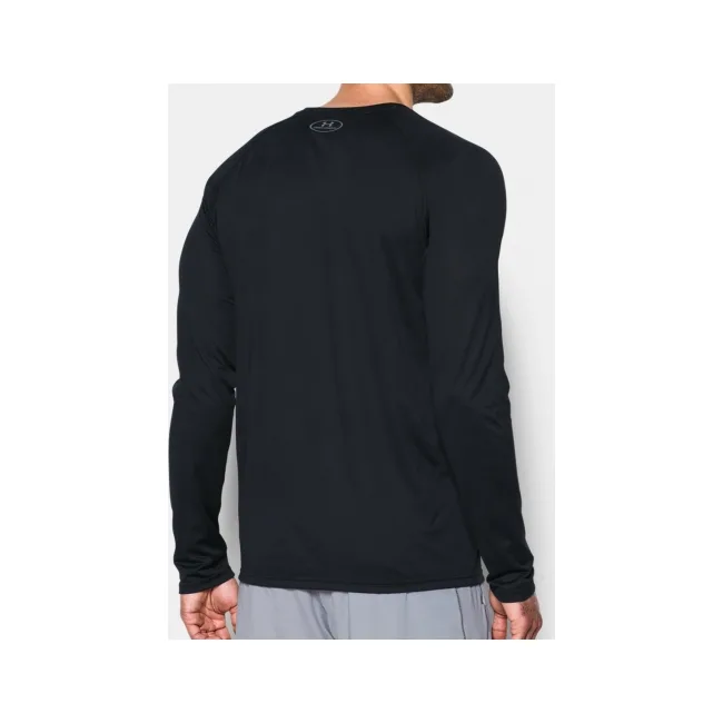 Чоловічий лонгслів Under Armour Tech Rise Up Black