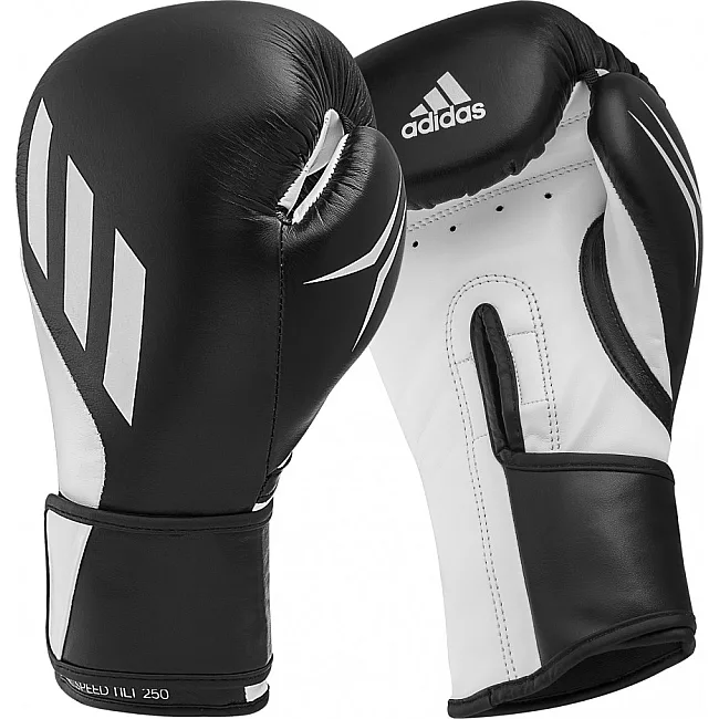 Рукавиці боксерські ADIDAS Speed Tilt 250 (чорно-білий) SPD250TG