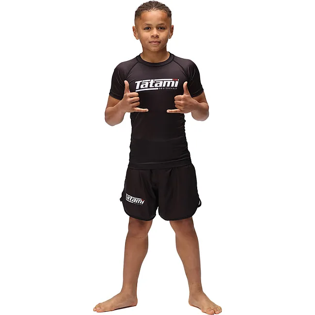 Рашгард для детей TATAMI Recharge Black