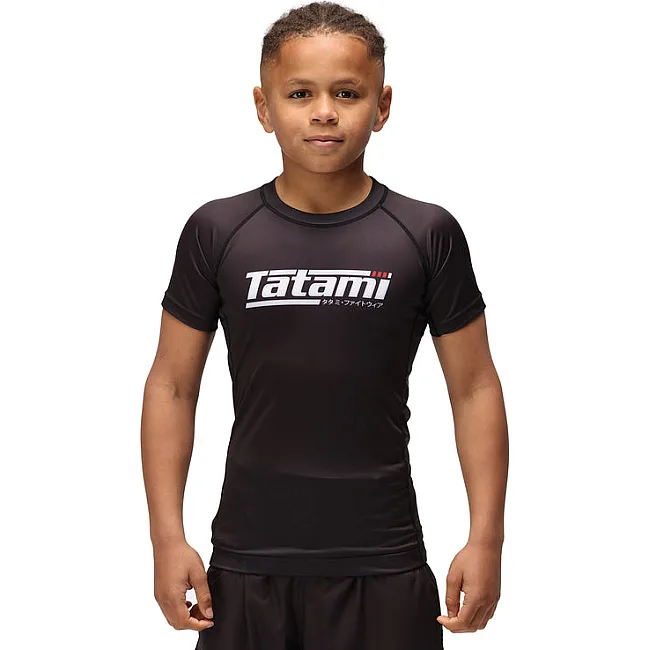 Рашгард для детей TATAMI Recharge Black