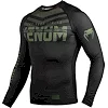 Рашгард с длинным рукавом VENUM Signature Black Khaki Exclusive