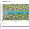 Розвиваючий килимок для дітей Паркове містечко SP-PLANETA TY-8779 2мх1, 2мх0, 8см
