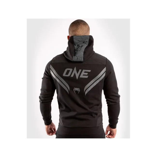 Толстовка VENUM ONE FC Impact Hoodie Black Black