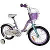 Велосипед для девочки ROYALBABY Chipmunk MM Girls 16", OFFICIAL UA, фиолетовый
