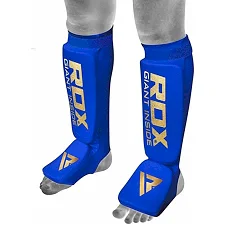 Защитные щитки для ног RDX SI MMA Gel Padded Lightweight OEKO-TEX® Standard 100 Certified Blue