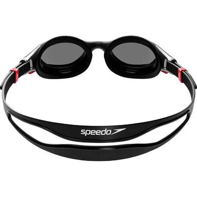 Очки для плавания Speedo BIOFUSE 2.0 MIRROR черный, серебристый OSFM