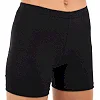 Шорты короткие для танцев и гимнастики детские из хлопка ALEMA 10-05 (Черный)