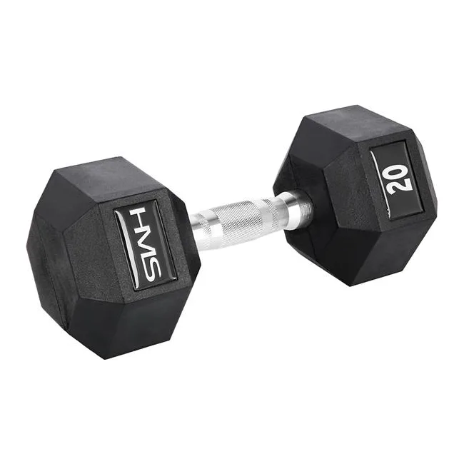 Гантель шестигранный HMS HEX PRO, 20 кг