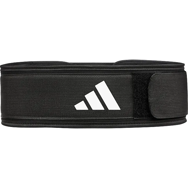 Пояс для важкої атлетики ADIDAS Essential Weightlifting Belt чорний M (82,5-92 см)