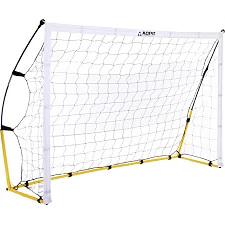 Ворота футбольные складные тренировочные SP-SPORT AP-625 (Желтый-черный)