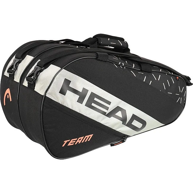 Теннисная сумка для ракеток падел тенниса на 3 ракетки HEAD Team Padel 262254 (Черный)