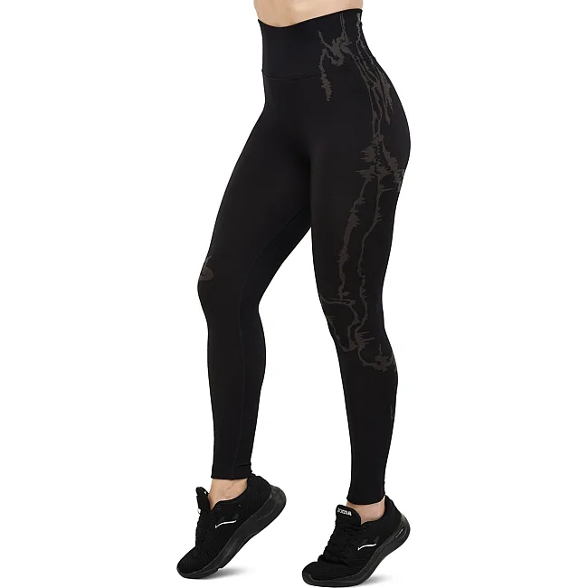 Лосины леггинсы спортивные женские JOMA INDOOR GYM 902892-100 (Черный)