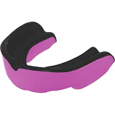 Капа для бокса двухслойная TWINS TW-006-2COLOR (Розовый-черный)