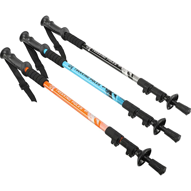 Палка для скандинавской ходьбы RAIKO SP-SPORT TY-6997 63-135см (Черный)