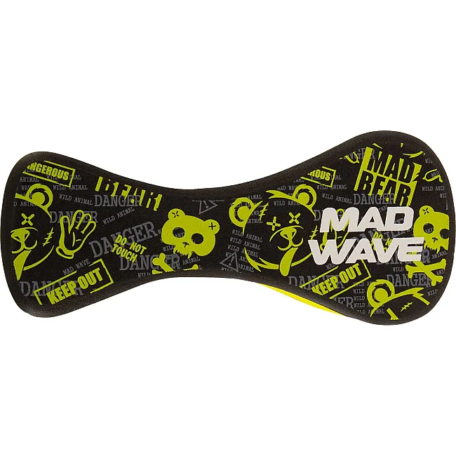 Колобашка для плавания MADWAVE Pull buoy EXT Printed M072006 (Салатовый)