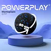 Набор массажных мячиков PowerPlay 4007 EPP Massage Ball Черно-Синие (3 шт.)