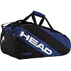 Теннисная сумка для ракеток падел тенниса на 3 ракетки HEAD Team Padel 262354 (Черный-синий)